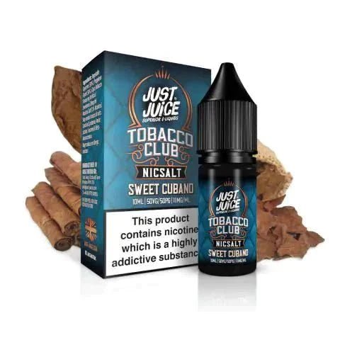 Shop Just Juice Tobacco Club Nic Salt Box of 5 - Just Juice Tobacco Club Nic Salt Box of 5 - Vape Blaze