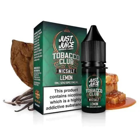 Shop Just Juice Tobacco Club Nic Salt Box of 5 - Just Juice Tobacco Club Nic Salt Box of 5 - Vape Blaze