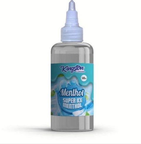 Shop Kingston E - liquids Menthol 500ml Shortfill - Kingston E - liquids Menthol 500ml Shortfill - Vape Blaze