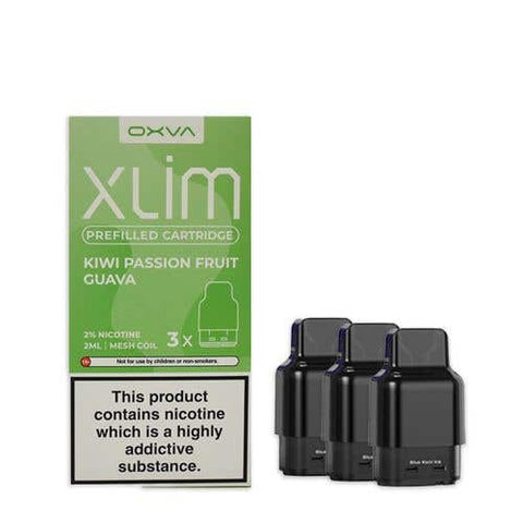 Shop Oxva Xlim Prefilled E - liquid Pods Cartridges - Pack of 3 - Oxva Xlim Prefilled E - liquid Pods Cartridges - Pack of 3 - Vape Blaze