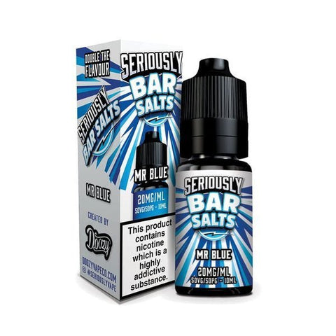 Shop Seriously Bar Salt 10ml E - liquids Nic Salts - Box of 10 - Seriously Bar Salt 10ml E - liquids Nic Salts - Box of 10 - Vape Blaze