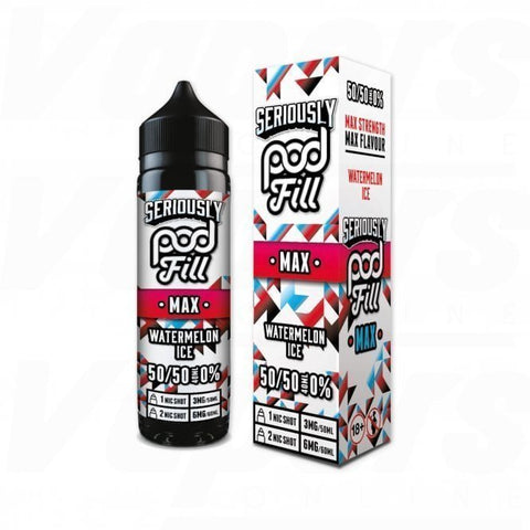 Shop Seriously Pod Fill Max 50ml E - Liquid - Seriously Pod Fill Max 50ml E - Liquid - Vape Blaze