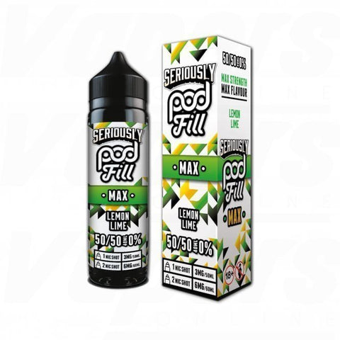 Shop Seriously Pod Fill Max 50ml E - Liquid - Seriously Pod Fill Max 50ml E - Liquid - Vape Blaze