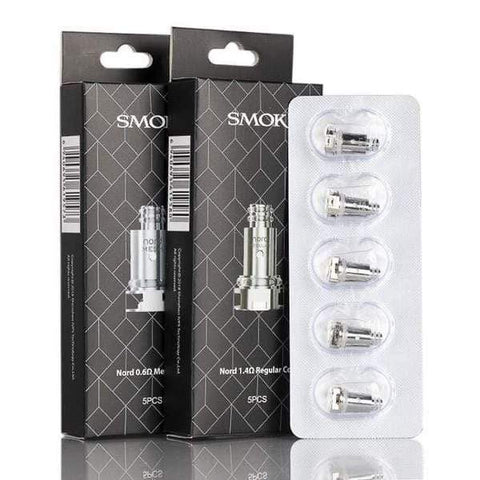 Shop Smok Nord - 0.80 ohm - Coils - 5pack - Smok Nord - 0.80 ohm - Coils - 5pack - Vape Blaze