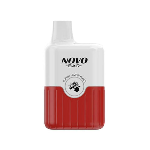 Shop Smok Novo Bar B600 Disposable Vape Pod Device - Smok Novo Bar B600 Disposable Vape Pod Device - Wolfvapes.co.uk - Cherry Lemon Peach - Vape Blaze