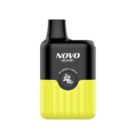 Shop Smok Novo Bar B600 Disposable Vape Pod Device - Smok Novo Bar B600 Disposable Vape Pod Device - Wolfvapes.co.uk - Blueberry Lemon - Vape Blaze