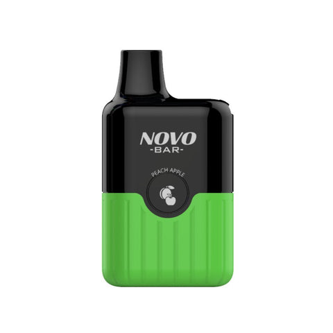 Shop Smok Novo Bar B600 Disposable Vape Pod Device - Smok Novo Bar B600 Disposable Vape Pod Device - Wolfvapes.co.uk - Peach Apple - Vape Blaze