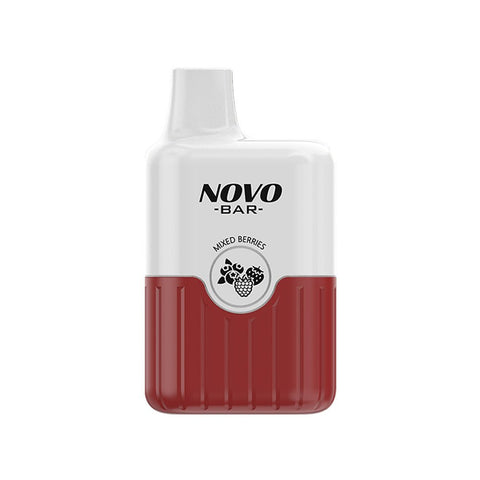 Shop Smok Novo Bar B600 Disposable Vape Pod Device - Smok Novo Bar B600 Disposable Vape Pod Device - Wolfvapes.co.uk - Mixed Berries - Vape Blaze