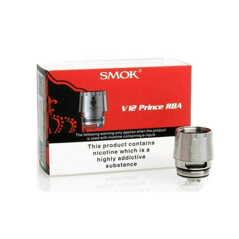 Shop Smok Tfv12 V12 Prince Rba - 0.25 ohm - Coils - Smok Tfv12 V12 Prince Rba - 0.25 ohm - Coils - Vape Blaze