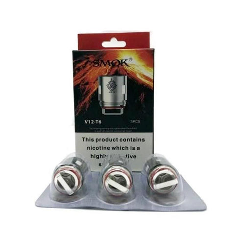 Shop Smok Tfv12 V12 - T6 - 0.17 ohm - Coils - 3pack - Smok Tfv12 V12 - T6 - 0.17 ohm - Coils - 3pack - Vape Blaze