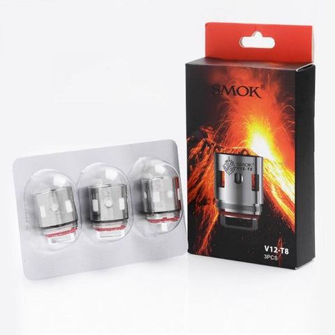 Shop Smok Tfv12 V12 - T8 - 0.16 ohm - Coils - 3pack - Smok Tfv12 V12 - T8 - 0.16 ohm - Coils - 3pack - Vape Blaze