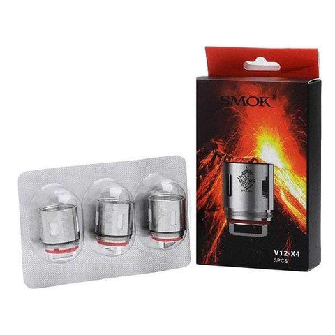 Shop Smok Tfv12 V12 - X4 - 0.15 ohm - Coils - 3pack - Smok Tfv12 V12 - X4 - 0.15 ohm - Coils - 3pack - Vape Blaze