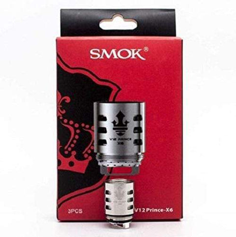 Shop Smok Tfv12 X6 - 0.15 ohm - Coils - 3pack - Smok Tfv12 X6 - 0.15 ohm - Coils - 3pack - Vape Blaze