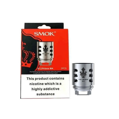 Shop Smok V12 Prince M4 - 0.17 ohm - Coils - Smok V12 Prince M4 - 0.17 ohm - Coils - Vape Blaze