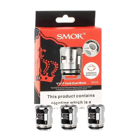 Shop Smok V12 Prince P - Tank Dual Mesh - 0.20 ohm - Coils - Smok V12 Prince P - Tank Dual Mesh - 0.20 ohm - Coils - Vape Blaze