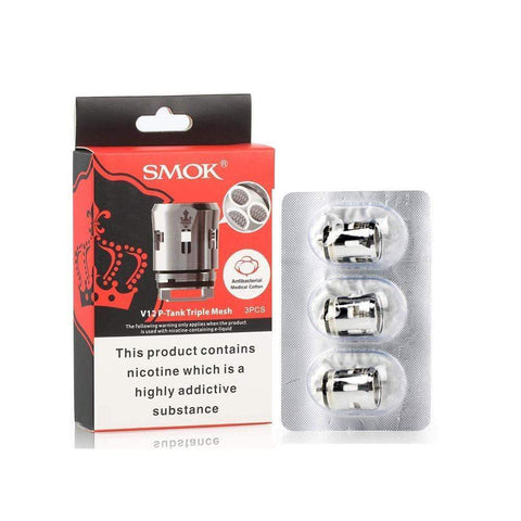 Shop Smok V12 Prince P - Tank Triple Mesh - 0.15 ohm - Coils - Smok V12 Prince P - Tank Triple Mesh - 0.15 ohm - Coils - Vape Blaze