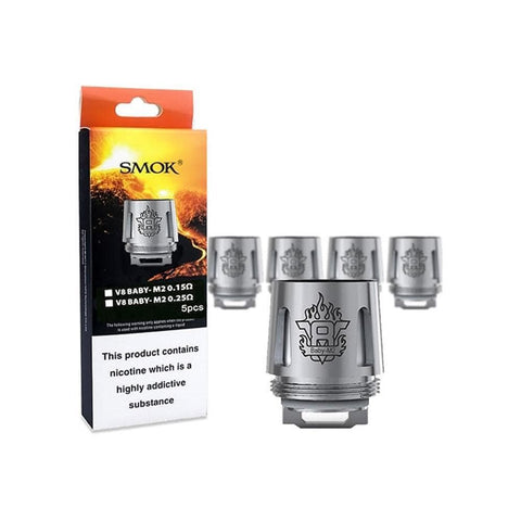 Shop Smok V8 Baby M2 - 0.15 ohm - Coils - Smok V8 Baby M2 - 0.15 ohm - Coils - Vape Blaze