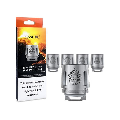 Shop Smok V8 Baby Q2 - 0.15 ohm - Coils - Smok V8 Baby Q2 - 0.15 ohm - Coils - Vape Blaze