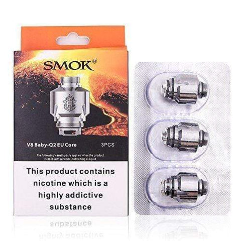 Shop Smok V8 Baby Q2 - 0.40 ohm - Coils - Smok V8 Baby Q2 - 0.40 ohm - Coils - Vape Blaze