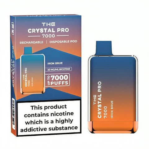 Shop The Crystal Pro Max 7000 Disposable Vape Box of 10 - The Crystal Pro Max 7000 Disposable Vape Box of 10 - Vape Blaze