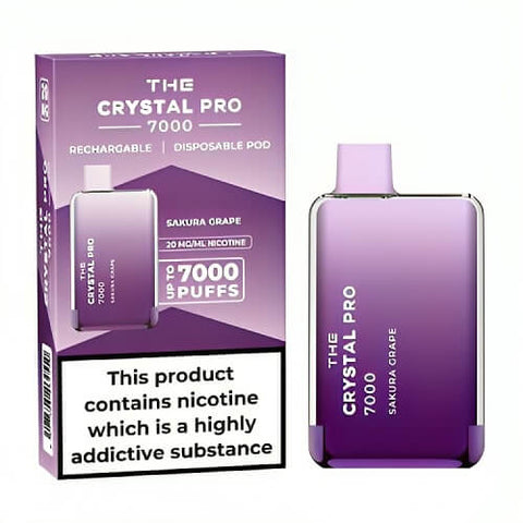 Shop The Crystal Pro Max 7000 Disposable Vape Box of 10 - The Crystal Pro Max 7000 Disposable Vape Box of 10 - Vape Blaze