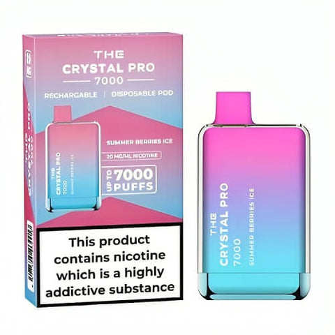 Shop The Crystal Pro Max 7000 Disposable Vape Box of 10 - The Crystal Pro Max 7000 Disposable Vape Box of 10 - Vape Blaze