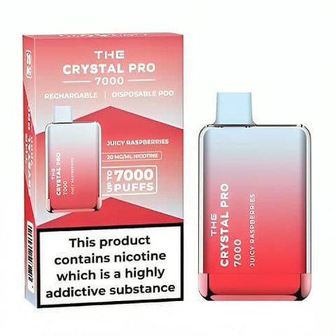 Shop The Crystal Pro Max 7000 Disposable Vape Box of 10 - The Crystal Pro Max 7000 Disposable Vape Box of 10 - Vape Blaze