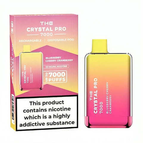 Shop The Crystal Pro Max 7000 Disposable Vape Box of 10 - The Crystal Pro Max 7000 Disposable Vape Box of 10 - Vape Blaze