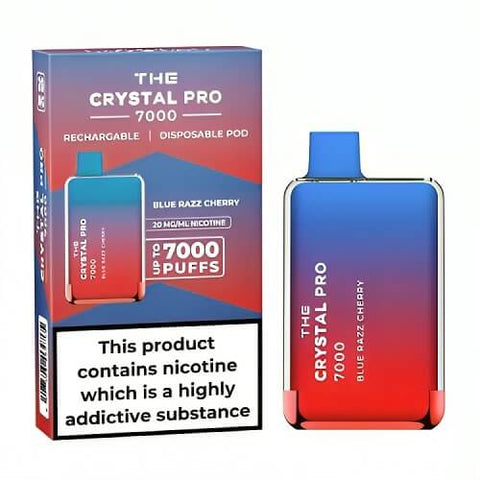 Shop The Crystal Pro Max 7000 Disposable Vape Box of 10 - The Crystal Pro Max 7000 Disposable Vape Box of 10 - Vape Blaze