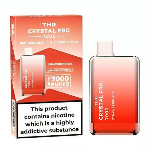 Shop The Crystal Pro Max 7000 Disposable Vape Box of 10 - The Crystal Pro Max 7000 Disposable Vape Box of 10 - Vape Blaze