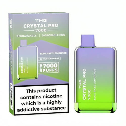 Shop The Crystal Pro Max 7000 Disposable Vape Box of 10 - The Crystal Pro Max 7000 Disposable Vape Box of 10 - Vape Blaze