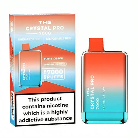 Shop The Crystal Pro Max 7000 Disposable Vape Box of 10 - The Crystal Pro Max 7000 Disposable Vape Box of 10 - Vape Blaze