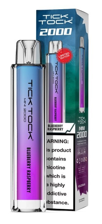 Shop Tick Tock Mini 2000 Disposable Vape Box of 5 - Tick Tock Mini 2000 Disposable Vape Box of 10 - Vape Wholesale Mcr - Vape Blaze