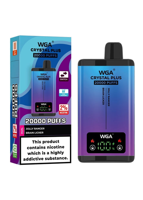 Shop WGA Crystal Plus 20000 Disposable Vape - WGA Crystal Plus 20000 Disposable Vape - Vape Blaze