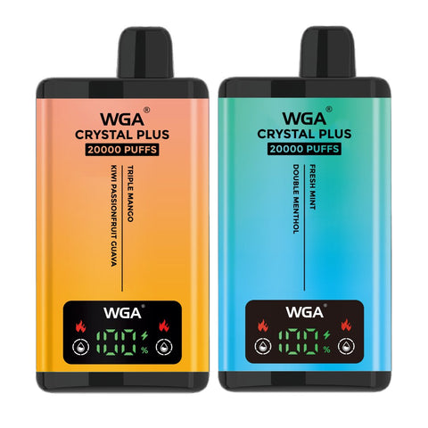 Shop WGA Crystal Plus 20000 Disposable Vape - WGA Crystal Plus 20000 Disposable Vape - Vape Blaze