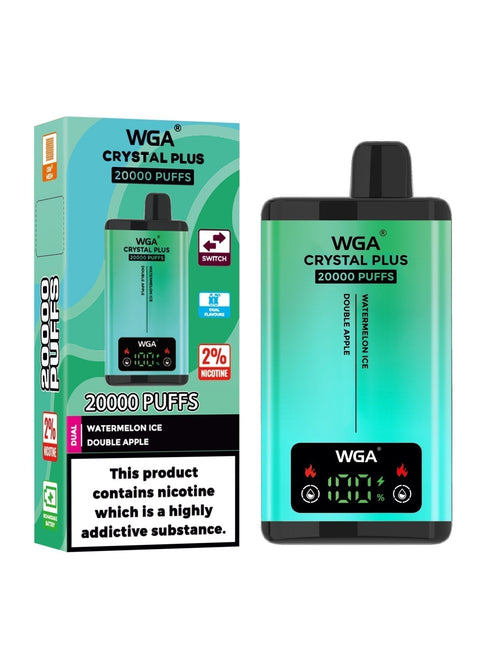 Shop WGA Crystal Plus 20000 Disposable Vape - WGA Crystal Plus 20000 Disposable Vape - Vape Blaze