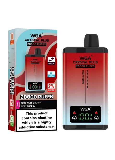 Shop WGA Crystal Plus 20000 Disposable Vape - WGA Crystal Plus 20000 Disposable Vape - Vape Blaze