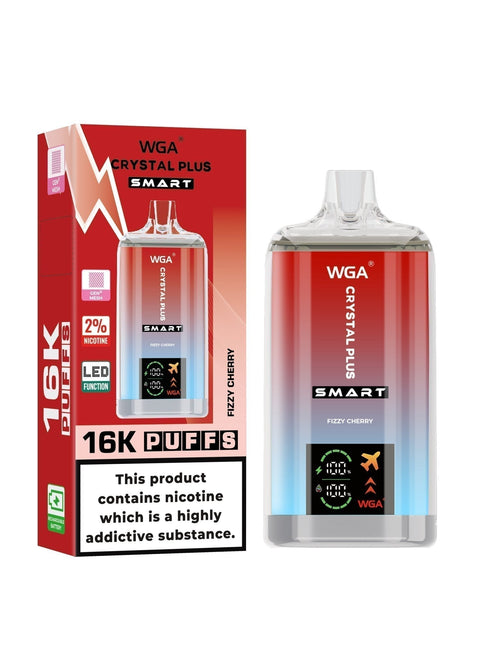 Shop WGA Crystal Plus Smart 16000 Disposable Vape - WGA Crystal Plus Smart 16000 Disposable Vape - Vape Blaze