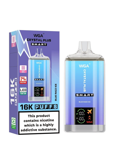 Shop WGA Crystal Plus Smart 16000 Disposable Vape - WGA Crystal Plus Smart 16000 Disposable Vape - Vape Blaze