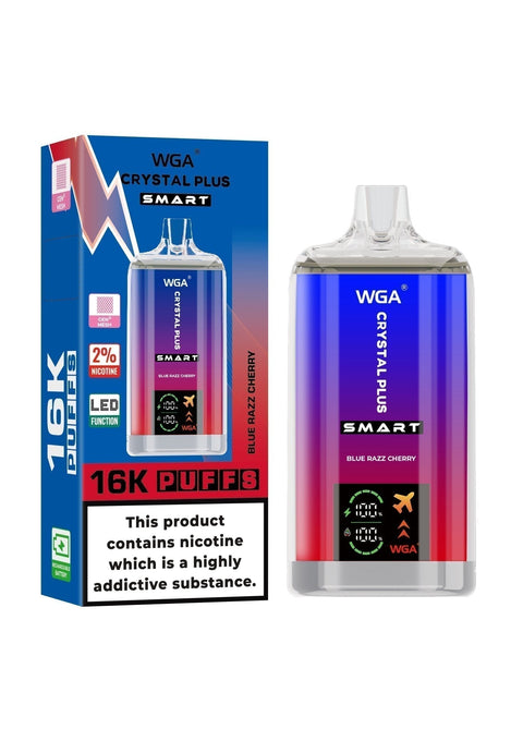 Shop WGA Crystal Plus Smart 16000 Disposable Vape - WGA Crystal Plus Smart 16000 Disposable Vape - Vape Blaze