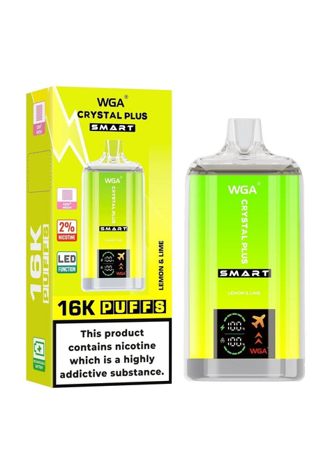 Shop WGA Crystal Plus Smart 16000 Disposable Vape - WGA Crystal Plus Smart 16000 Disposable Vape - Vape Blaze