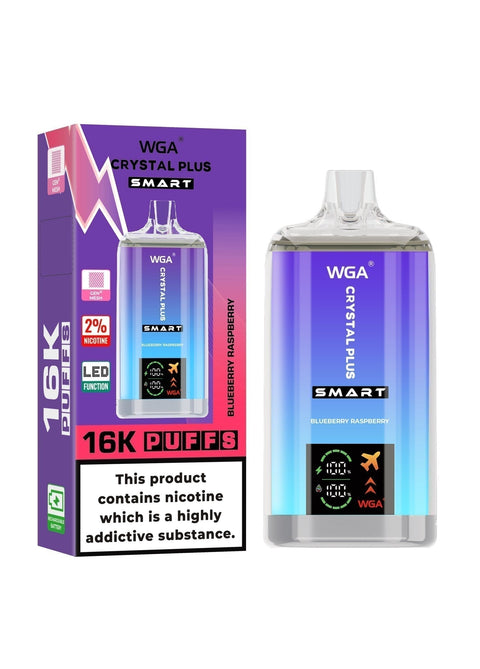 Shop WGA Crystal Plus Smart 16000 Disposable Vape - WGA Crystal Plus Smart 16000 Disposable Vape - Vape Blaze