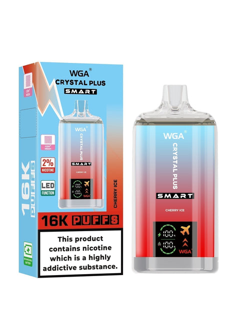 Shop WGA Crystal Plus Smart 16000 Disposable Vape - WGA Crystal Plus Smart 16000 Disposable Vape - Vape Blaze