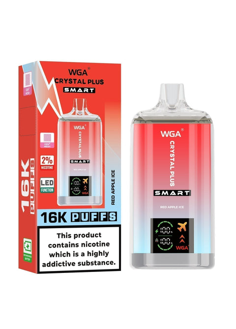 Shop WGA Crystal Plus Smart 16000 Disposable Vape - WGA Crystal Plus Smart 16000 Disposable Vape - Vape Blaze