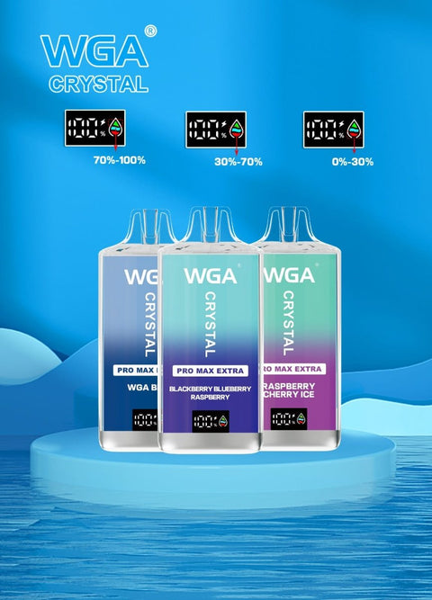 Shop WGA Crystal Pro Max 15000 Disposable Vape - WGA Crystal Pro Max 15000 Disposable Vape - Vape Blaze