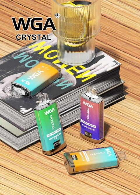 Shop WGA Crystal Pro Max 15000 Disposable Vape - WGA Crystal Pro Max 15000 Disposable Vape - Vape Blaze