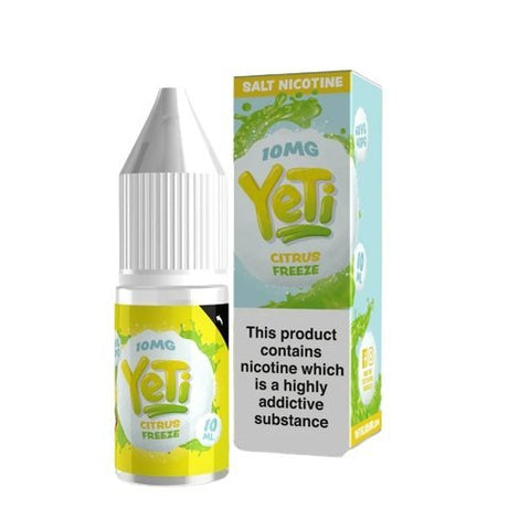 Shop Yeti 10ml Nic Salt (Pack of 10) - Yeti 10ml Nic Salt (Pack of 10) - Vape Blaze